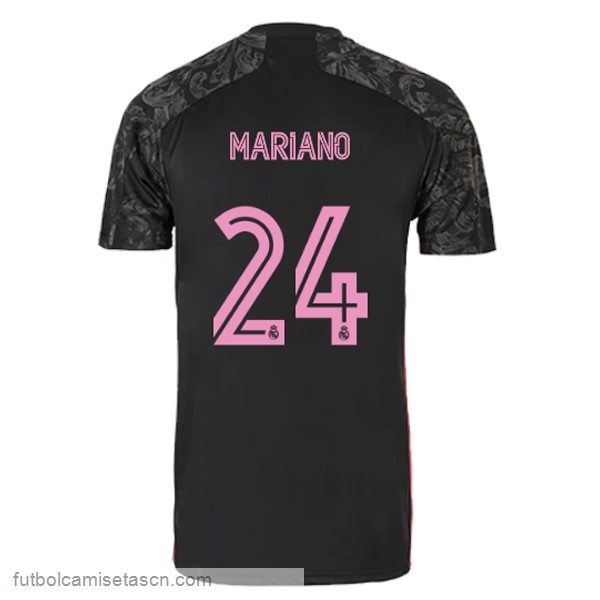 Camiseta Real Madrid 3ª NO.24 Mariano 2020/21 Negro